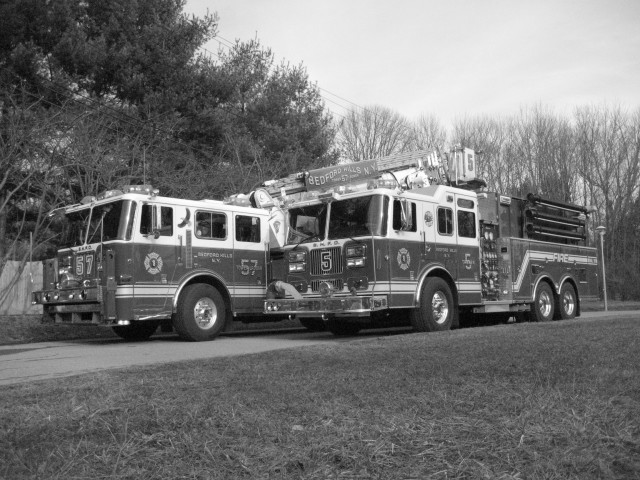 Tower Ladder 57 and Tanker 5
West Patent Elementary School